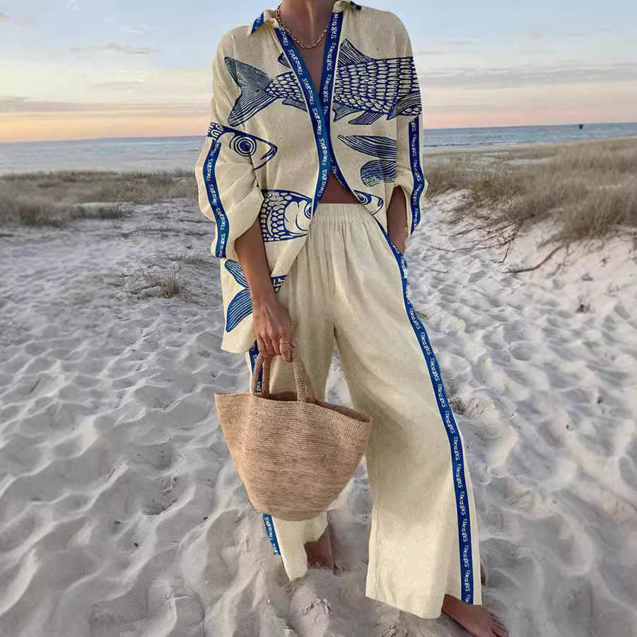Soraya™ | Ocean Print Set