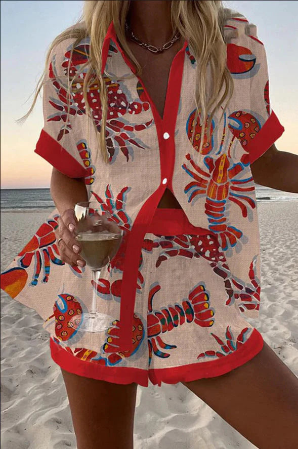 Talia™ | Printed Two-Piece Set