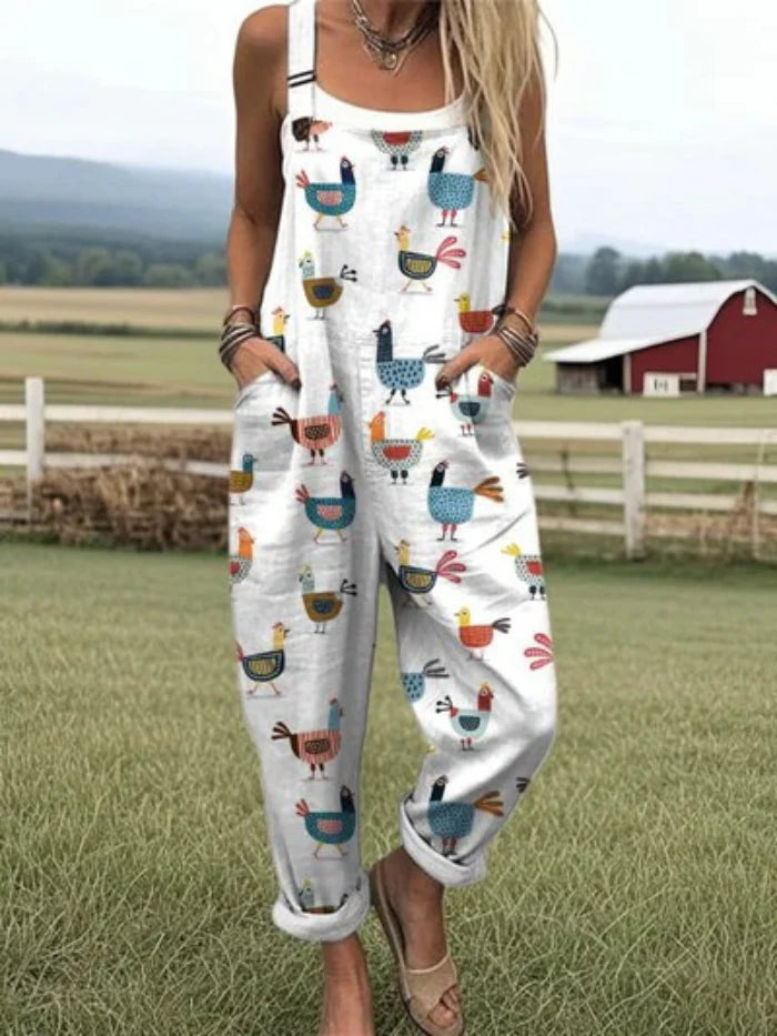 Talia™ | Relaxed Vintage Jumpsuit