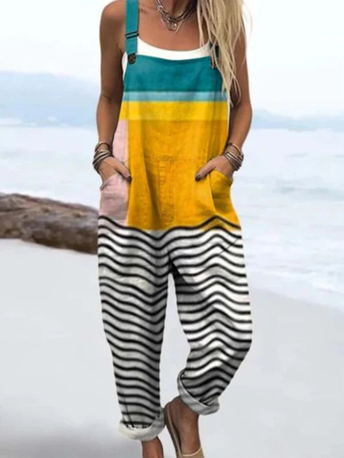 Elena™ | Lightweight Vintage Jumpsuit