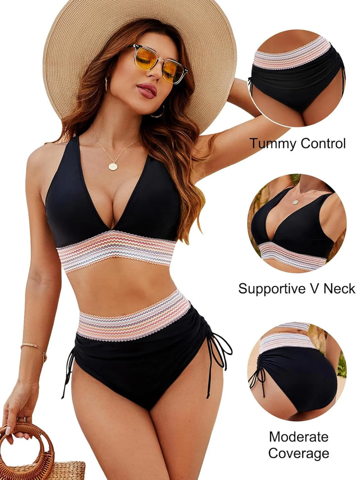 Shea™ | Tummy Control Two Piece Swimsuit