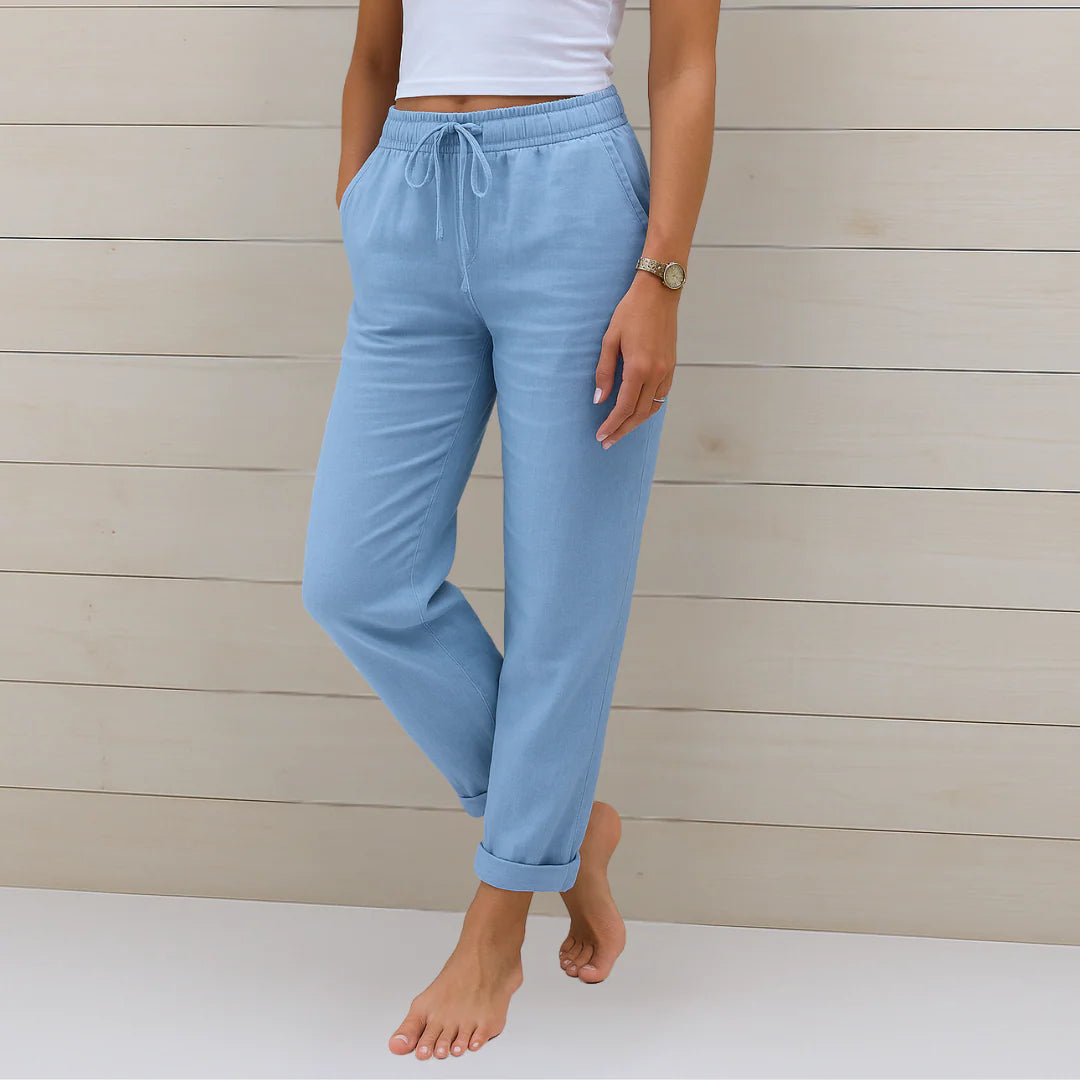 Sydney™ | Premium Linen Stretch Pants