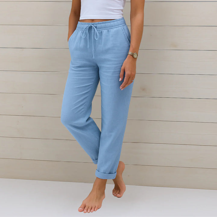 Sydney™ | Premium Linen Stretch Pants