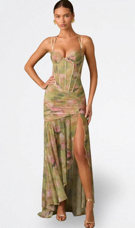 Veronica™ | Corset Long Dress