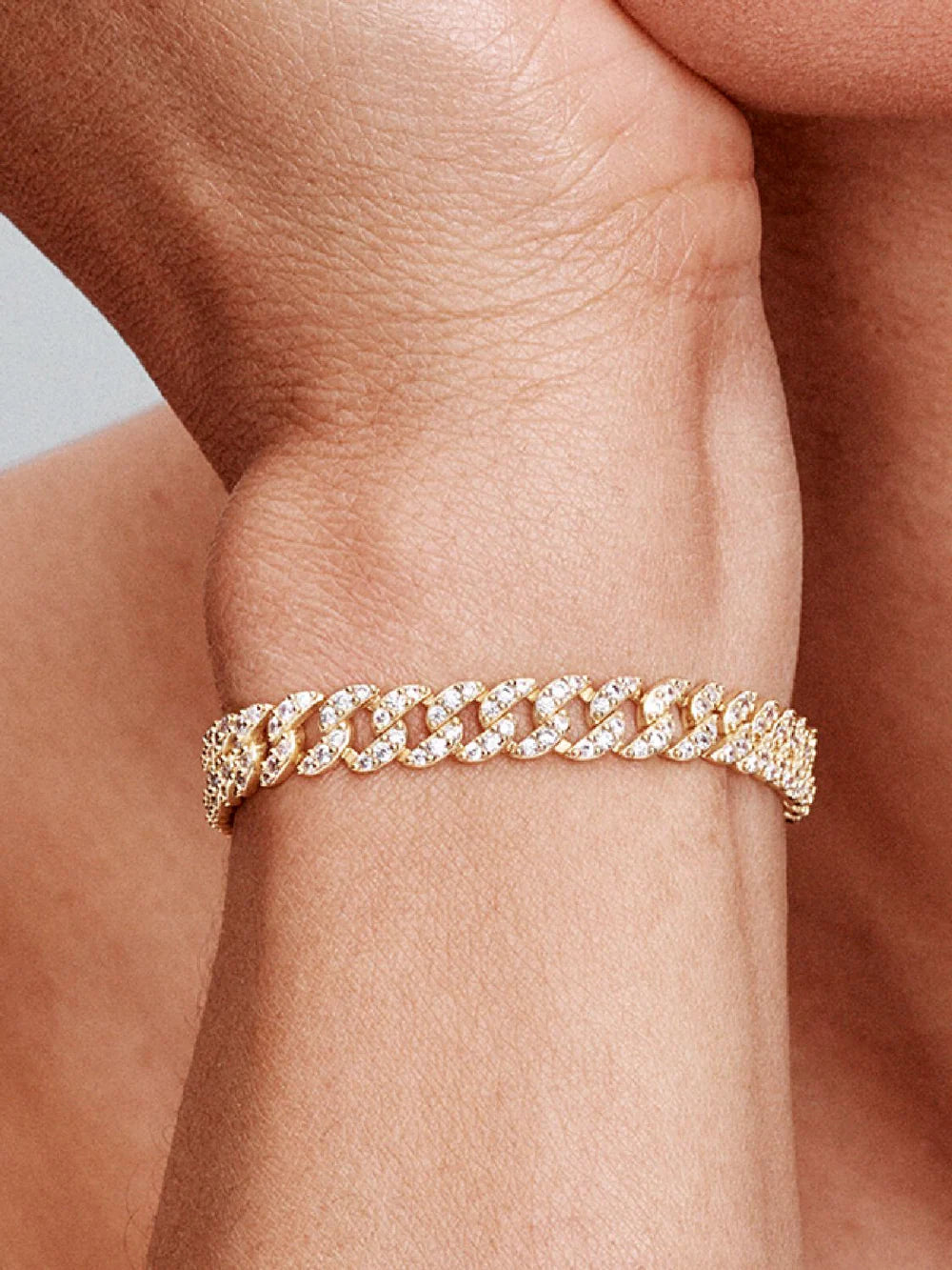 Moissanite Luxe Cuban Bracelet