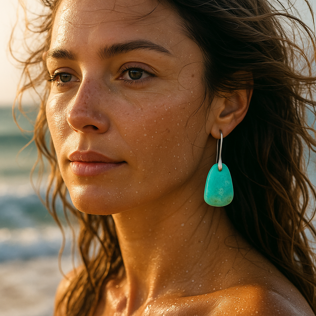Clara™ | Relaxed Coastal Gem Pendant