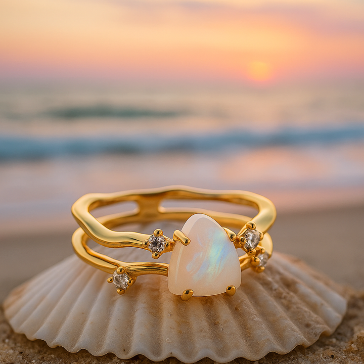 Seraphina™ | Fall Moonlit Sea Ring