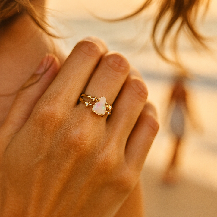 Seraphina™ | Fall Moonlit Sea Ring