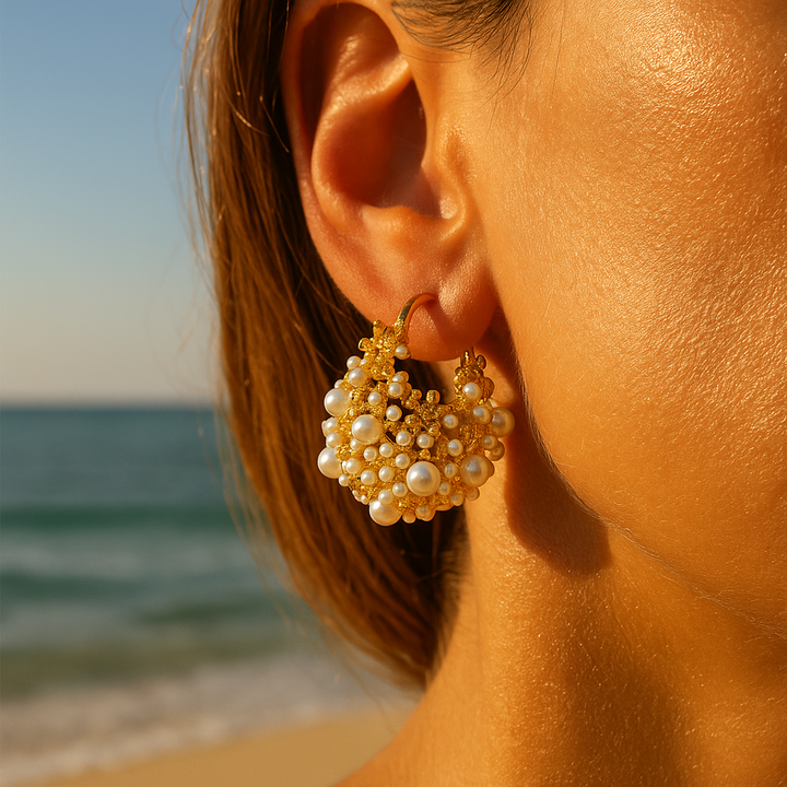 Elodie™ | Timeless Golden Dawn Earrings