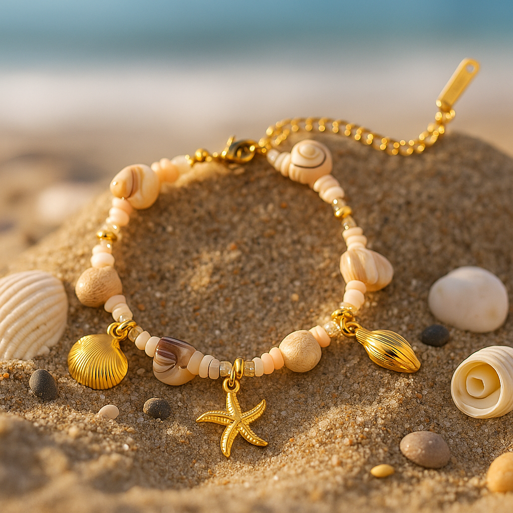 Elara™ | Timeless Morning Shell Bracelet