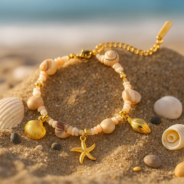 Elara™ | Timeless Morning Shell Bracelet