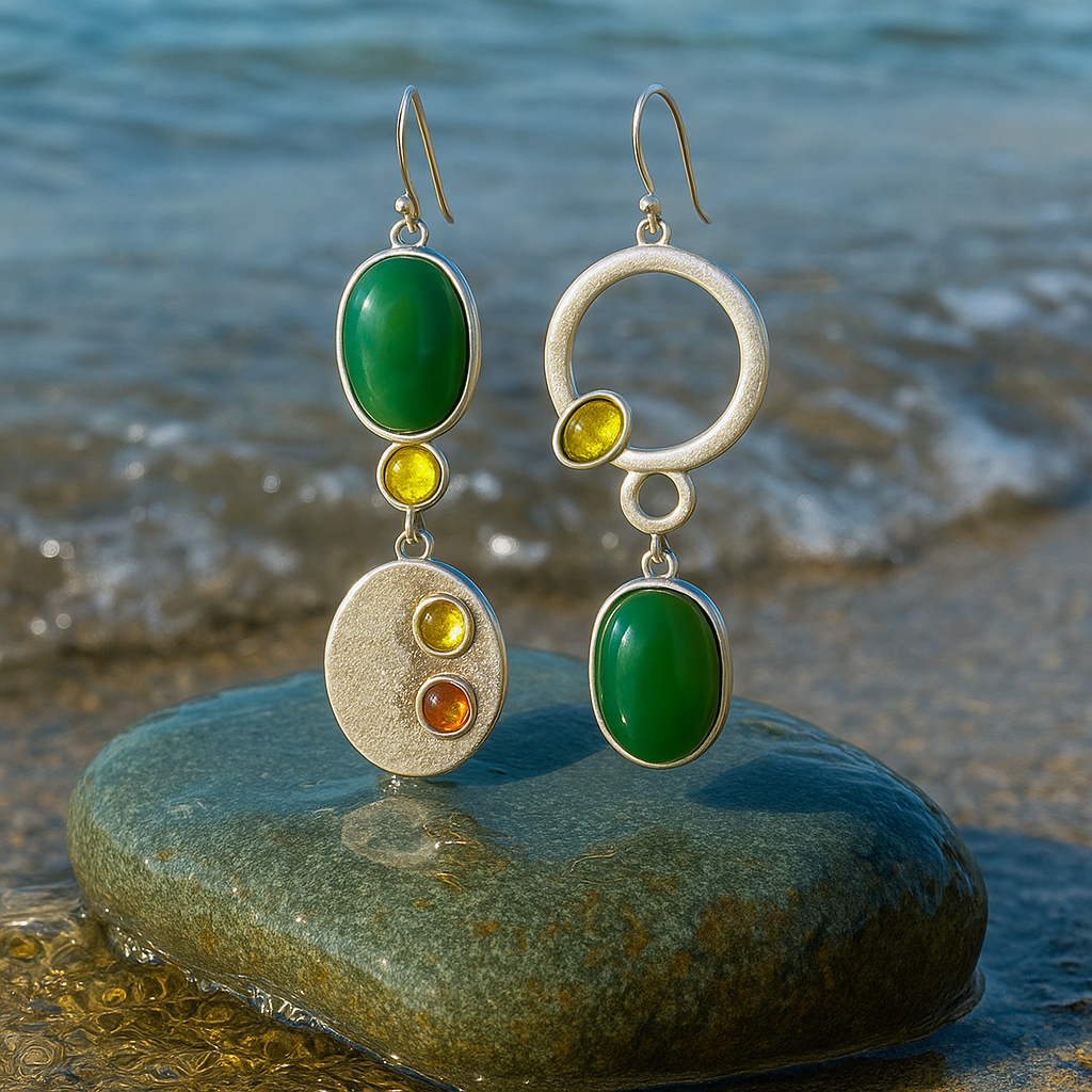 Aurélie™ | Elegant Silver Drop Earrings