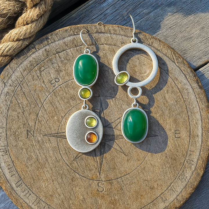 Aurélie™ | Elegant Silver Drop Earrings