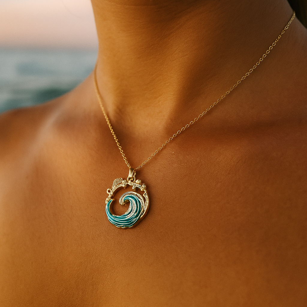 Selene™ | Ocean Wave Necklace