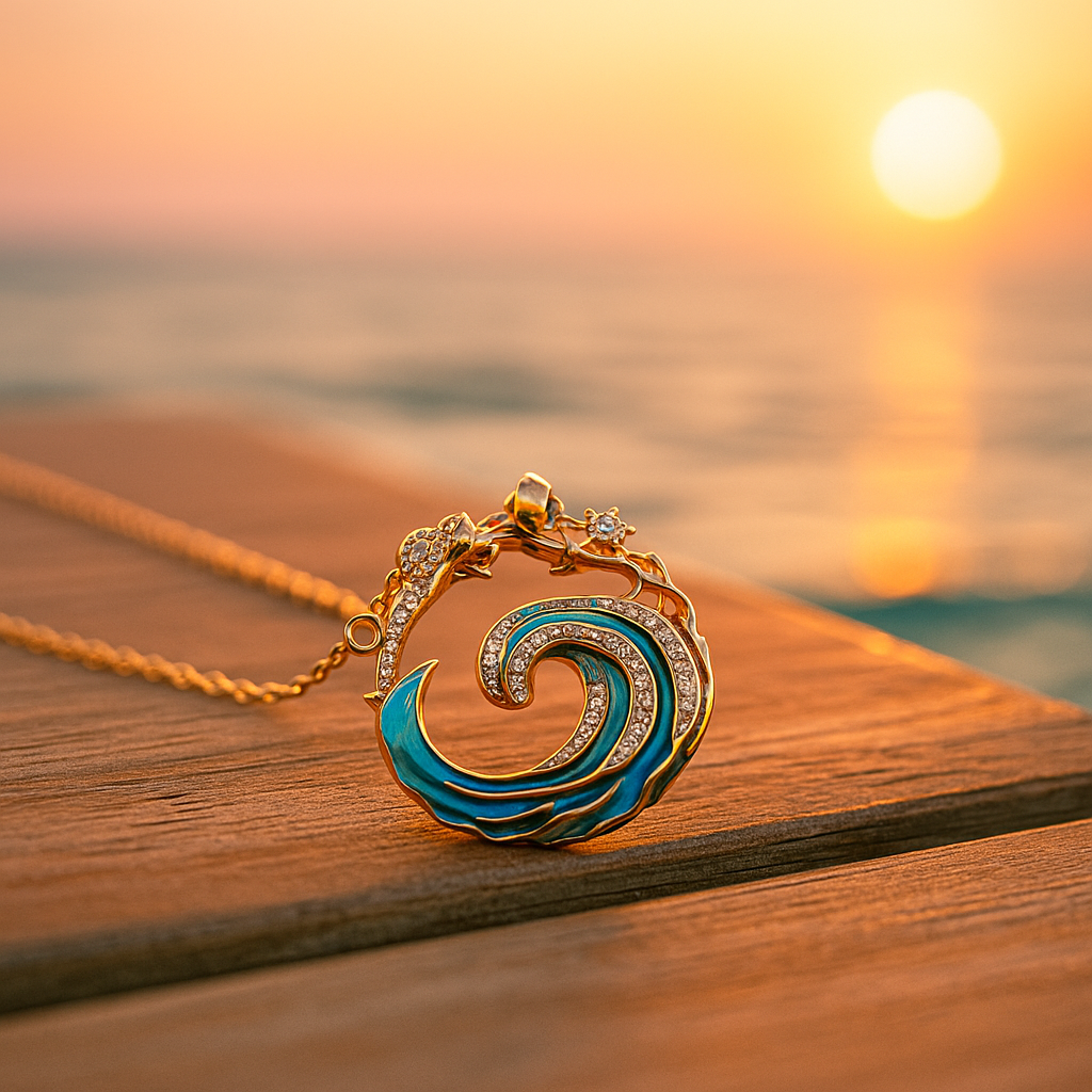 Selene™ | Ocean Wave Necklace