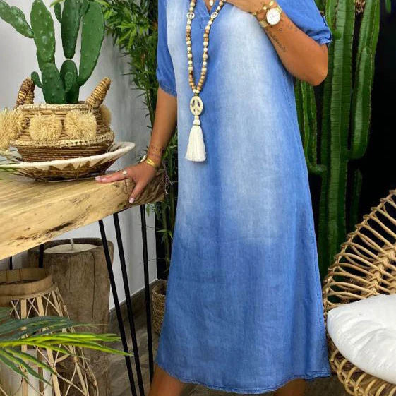 Maritza™ | Summer Denim Dress