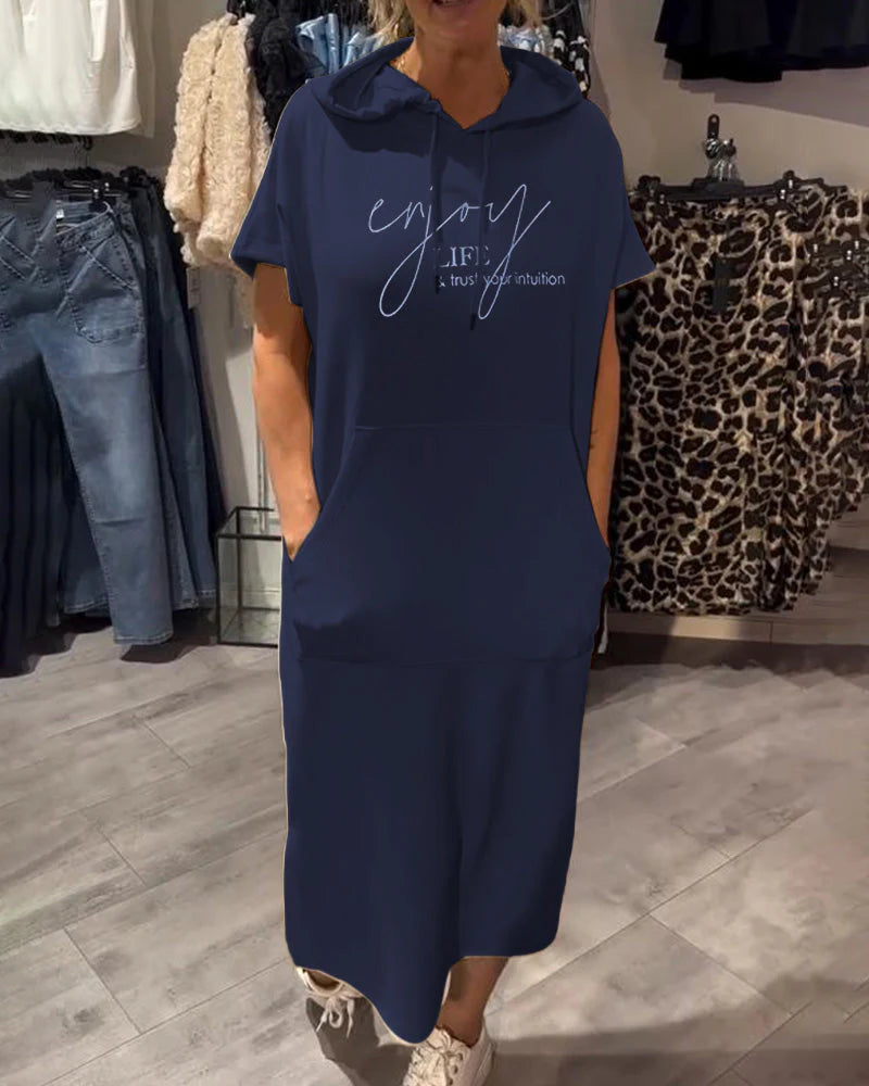 Joanna™ | Casual Hoodie Dress