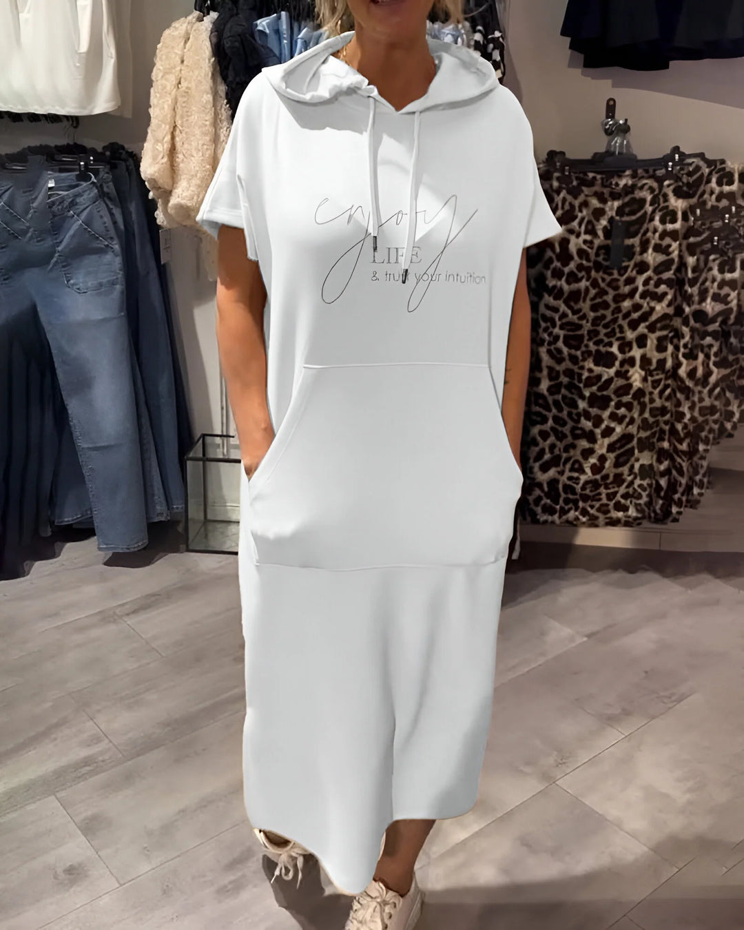 Joanna™ | Casual Hoodie Dress