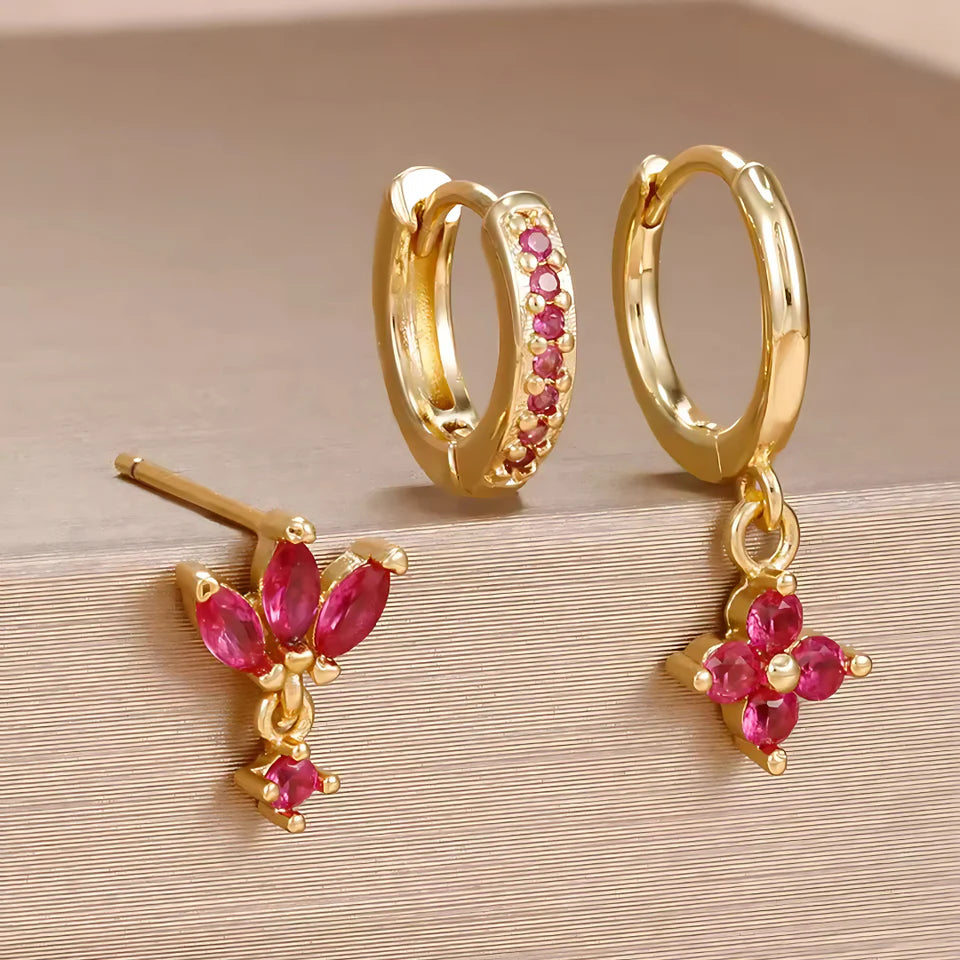 Charlotte™ | Sunpetal Dangle Set