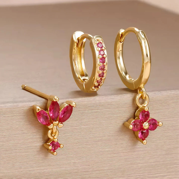Charlotte™ | Sunpetal Dangle Set
