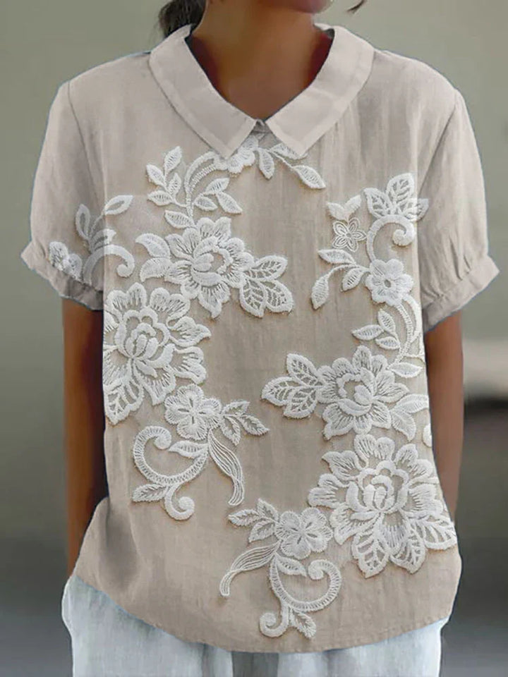 Cora™ | Soft Summer Floral Shirt