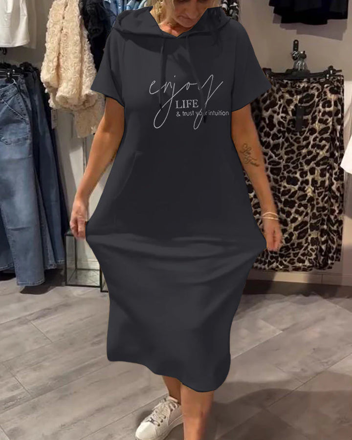 Joanna™ | Casual Hoodie Dress