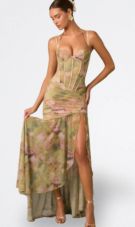 Veronica™ | Corset Long Dress