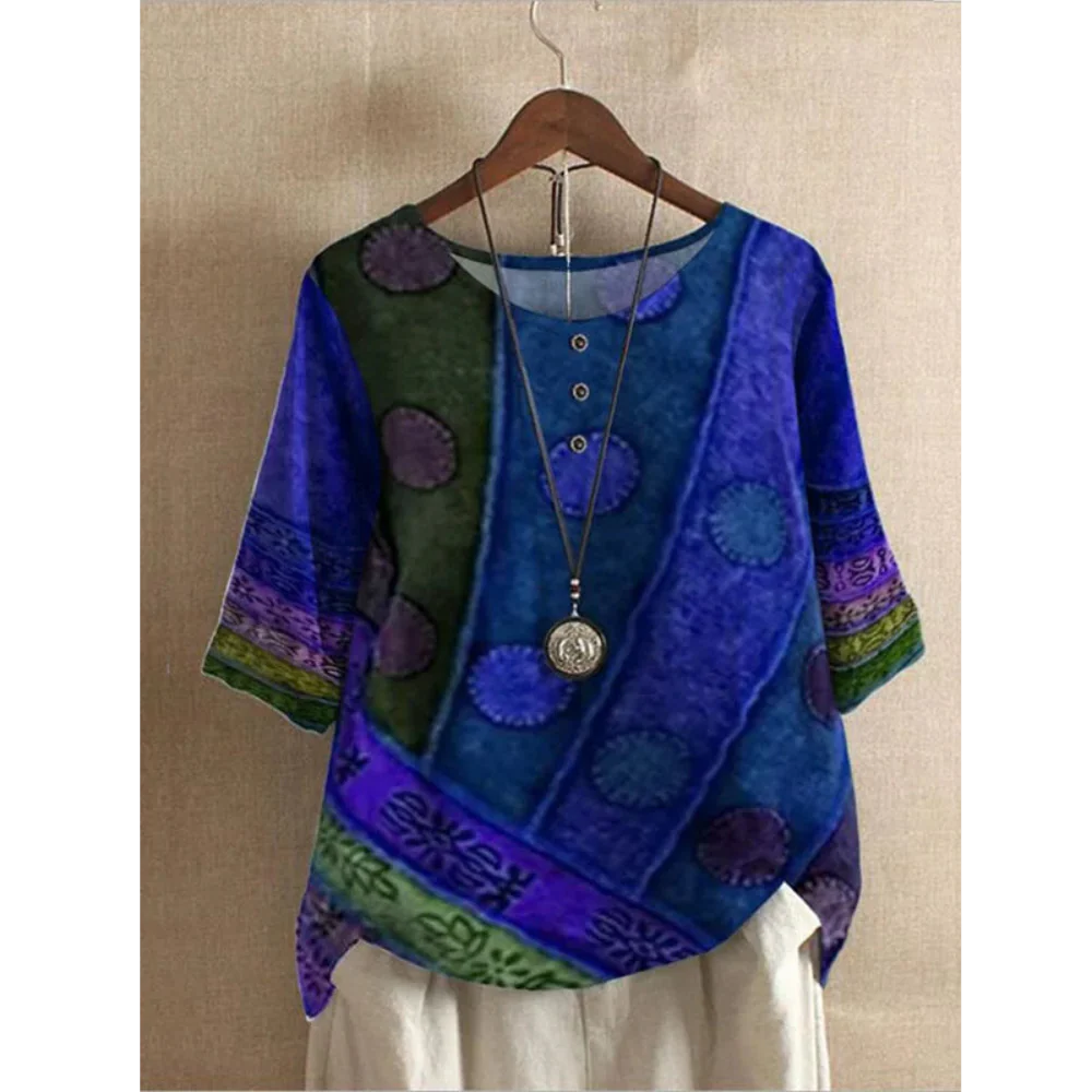 Valarie | Vibrant Boho Blouse