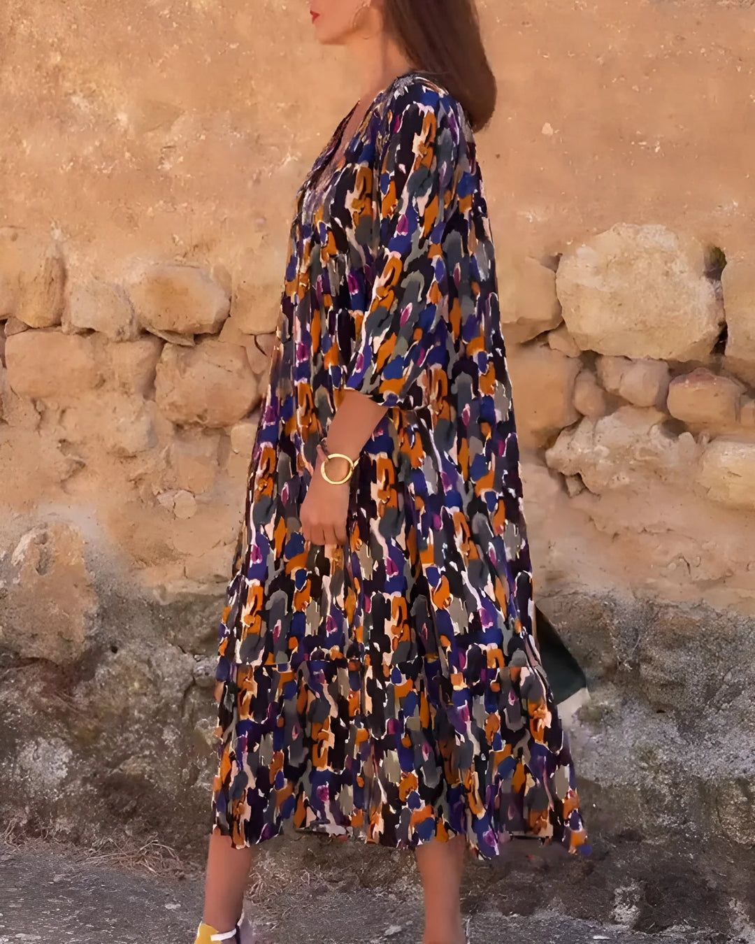 Nathalie | Effortless V-Neck Dress
