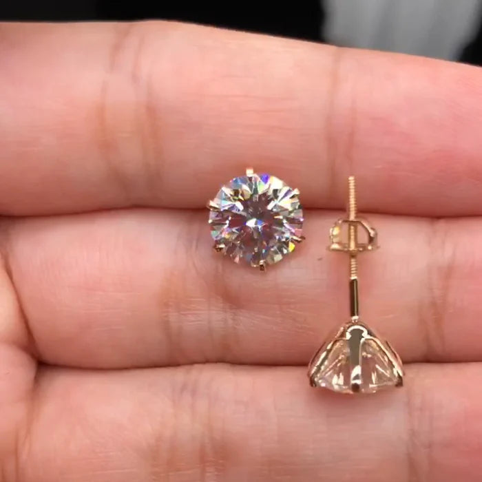 Tera Golden Statement Earrings