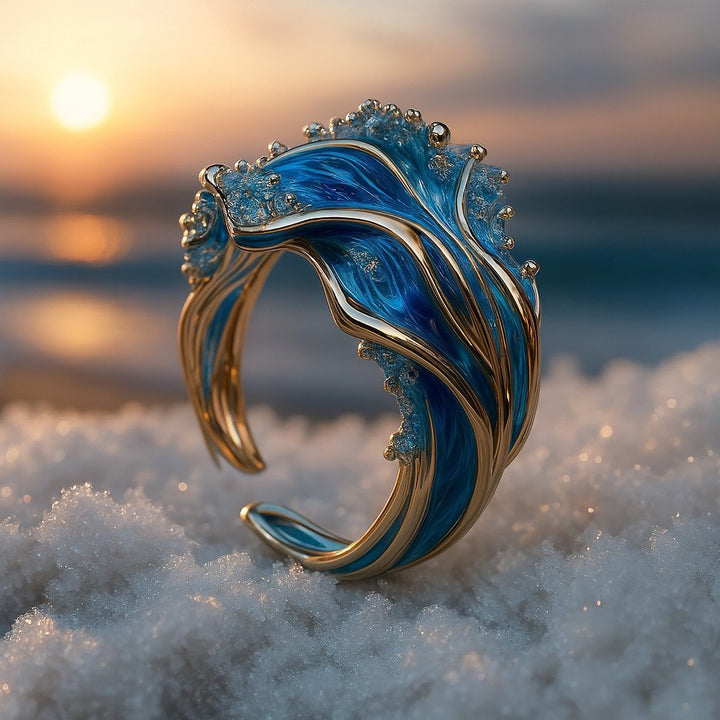 Amaris™ | Effortless Fall Ocean Ring