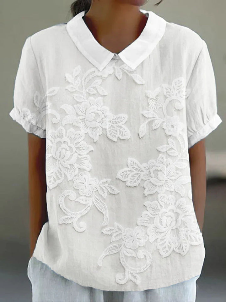 Cora™ | Soft Summer Floral Shirt