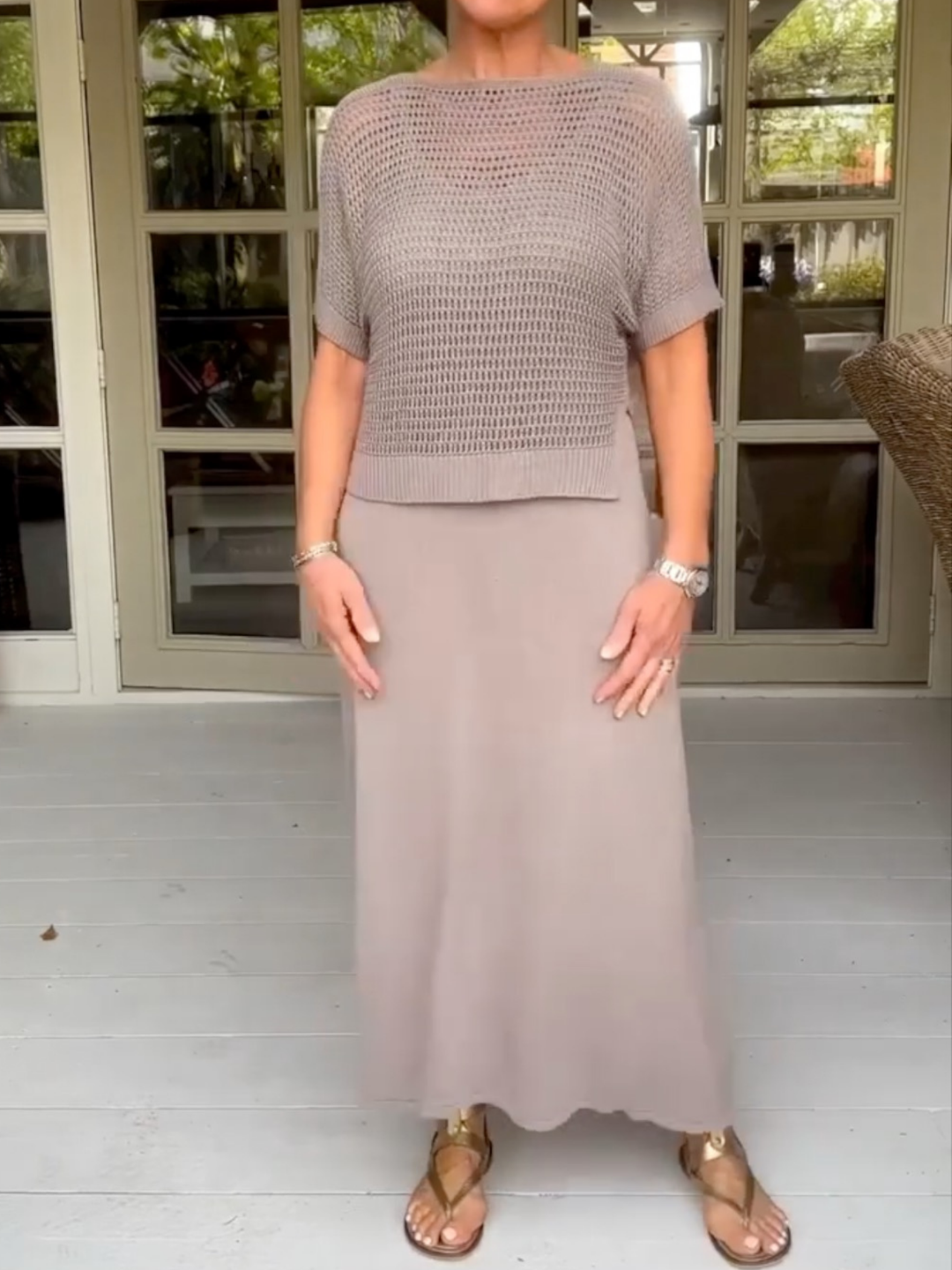 Natalia™ | Beige Relaxed Handcrafted Set
