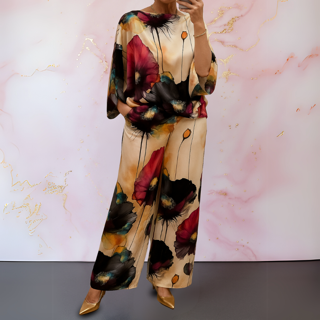 Grace™ | Satin Two-Piece Women's Set