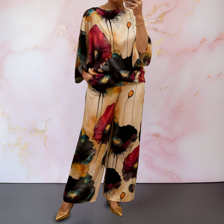 Grace™ | Satin Two-Piece Women's Set