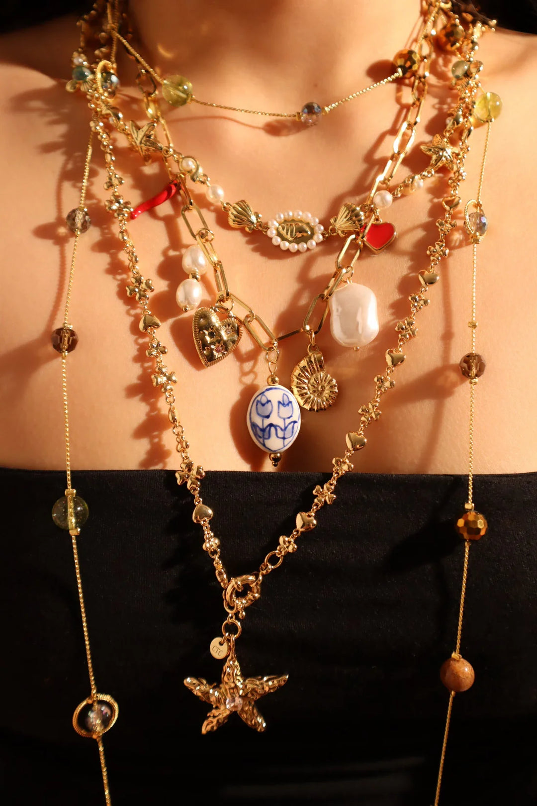 Elegant Coastal Charm Necklace
