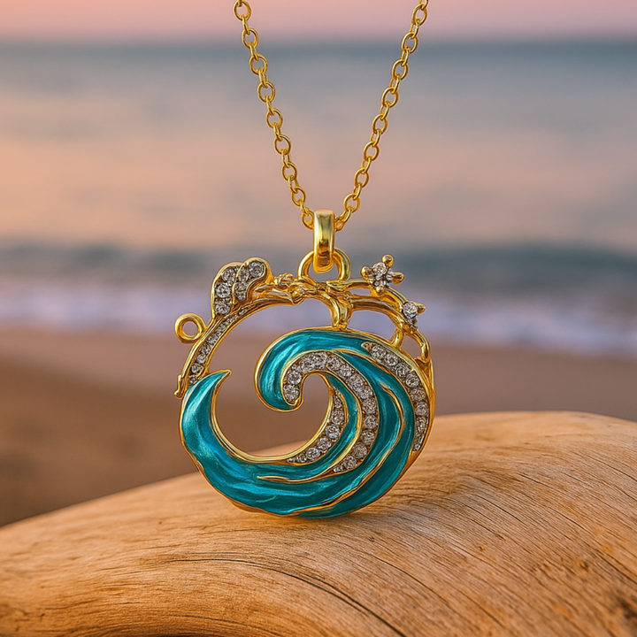 Selene™ | Ocean Wave Necklace