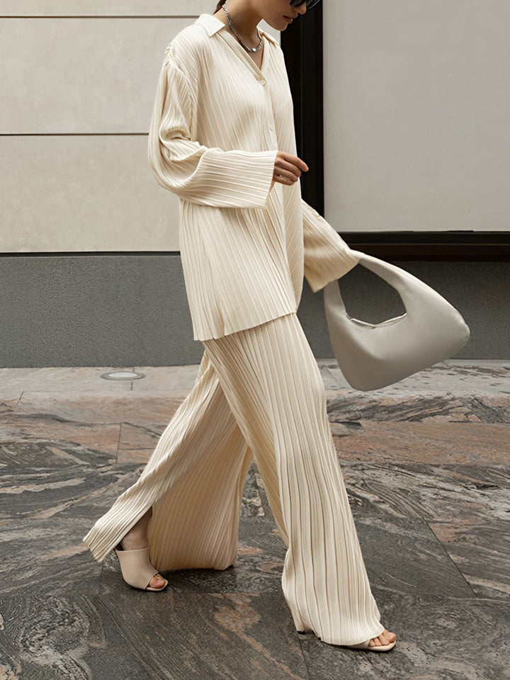 Marina™ | Elegant Relaxed Pants Duo