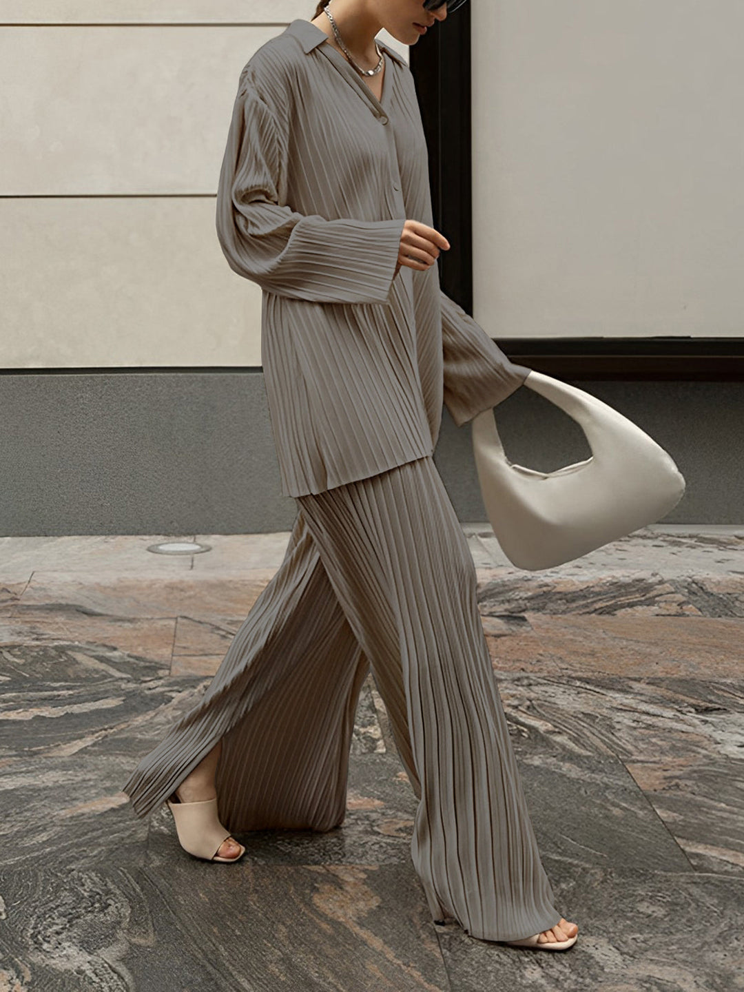 Marina™ | Elegant Relaxed Pants Duo