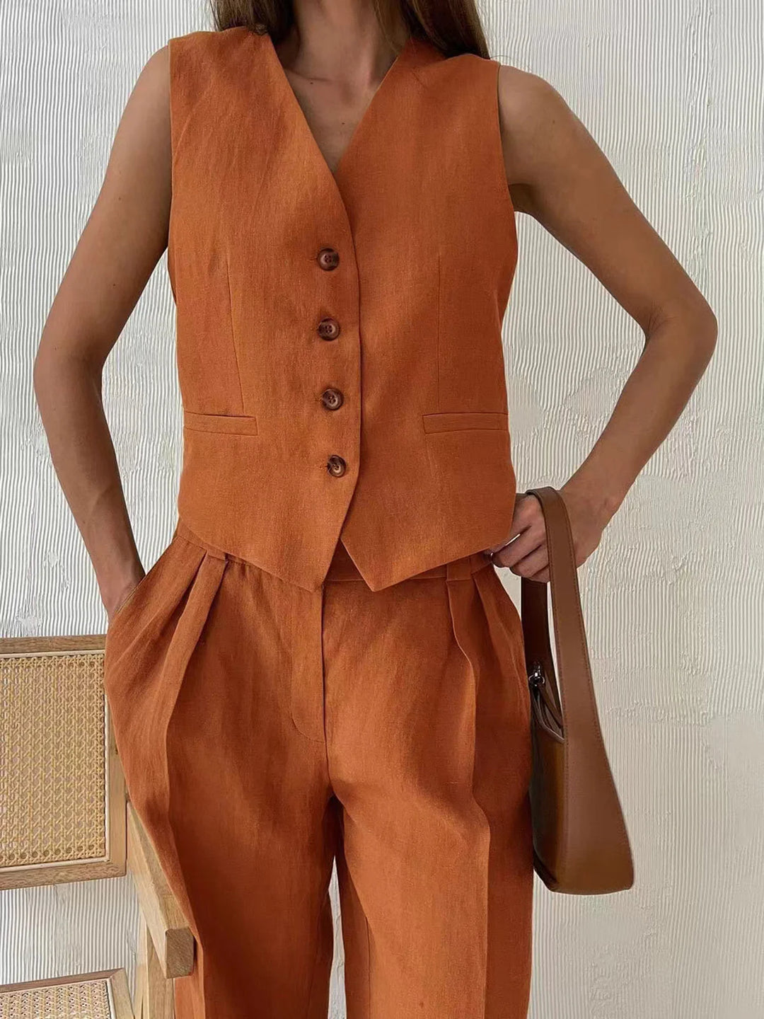 Anita™ | Handcrafted Linen Set