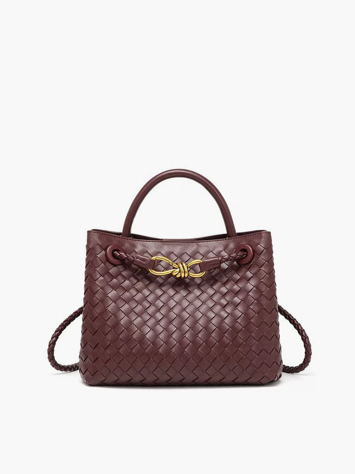 Sofia™ | Metal Twist Detail Handle Bag