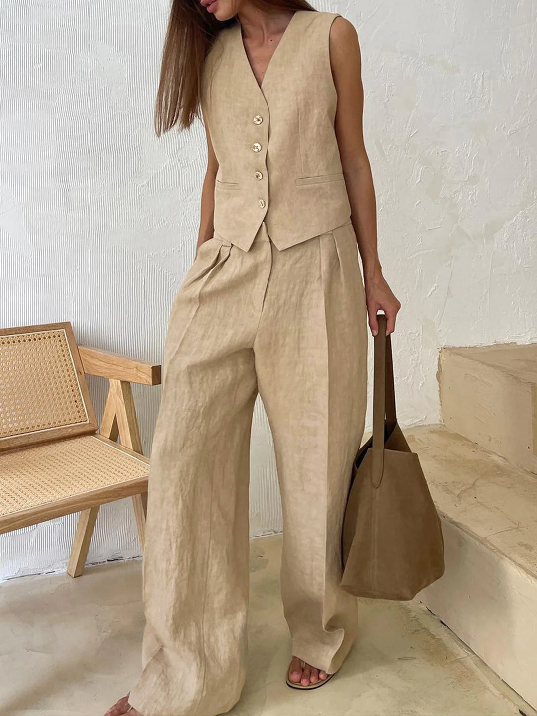 Anita™ | Handcrafted Linen Set