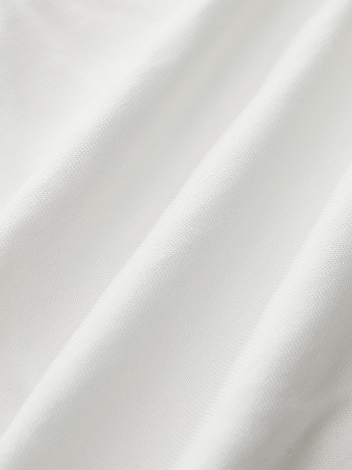 Knot Front V-Neck T-Shirt