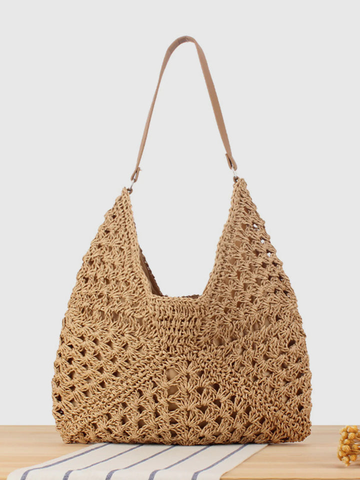 Elena™ | Vintage Crochet Macrame Shoulder Bag