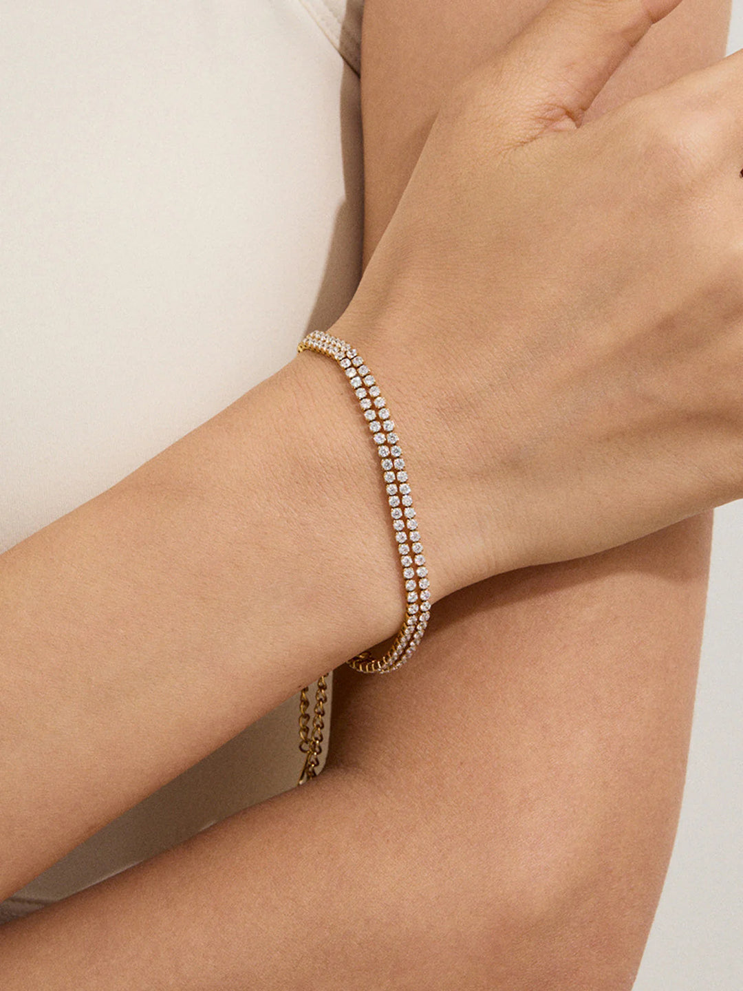 Cabaret Luxe Golden Bracelet