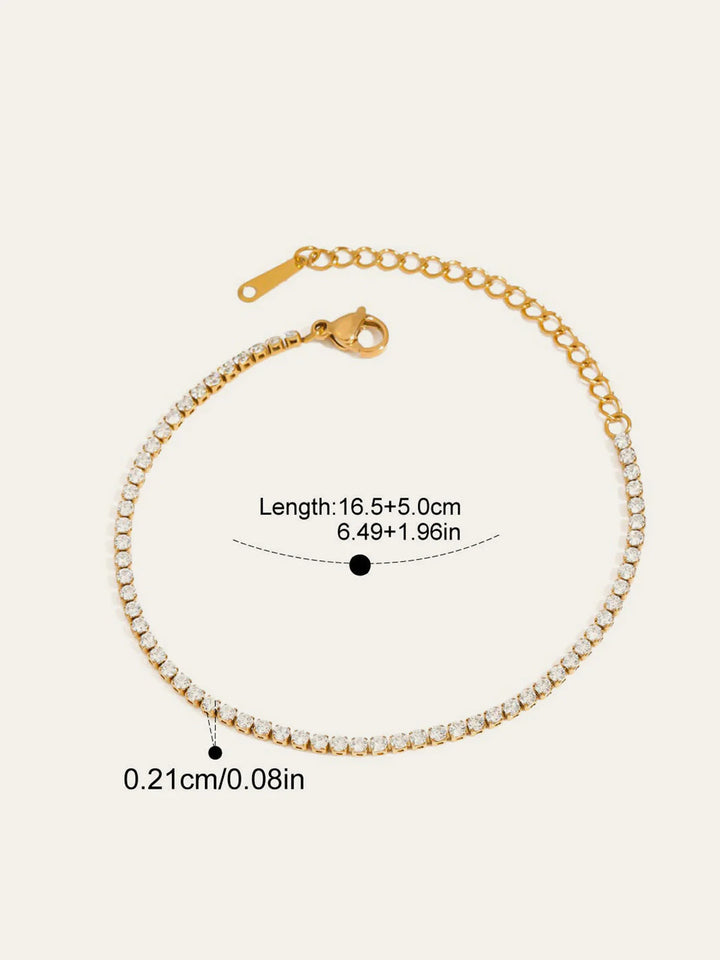 Cabaret Luxe Golden Bracelet
