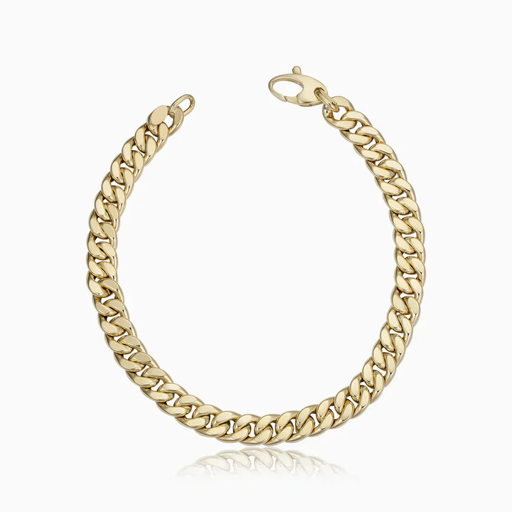 Estate Signature Cuban Bracelet