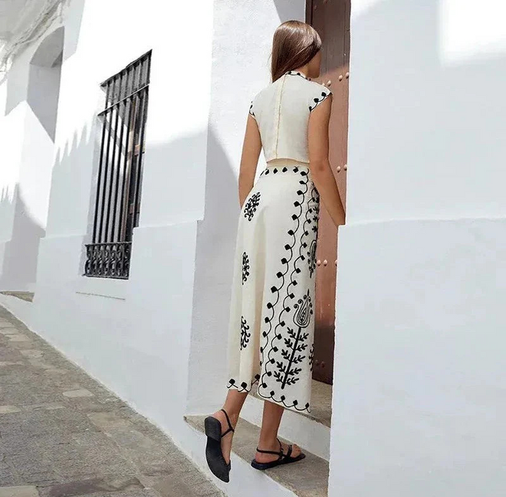 Blake™ | Summer Top & Skirt Set