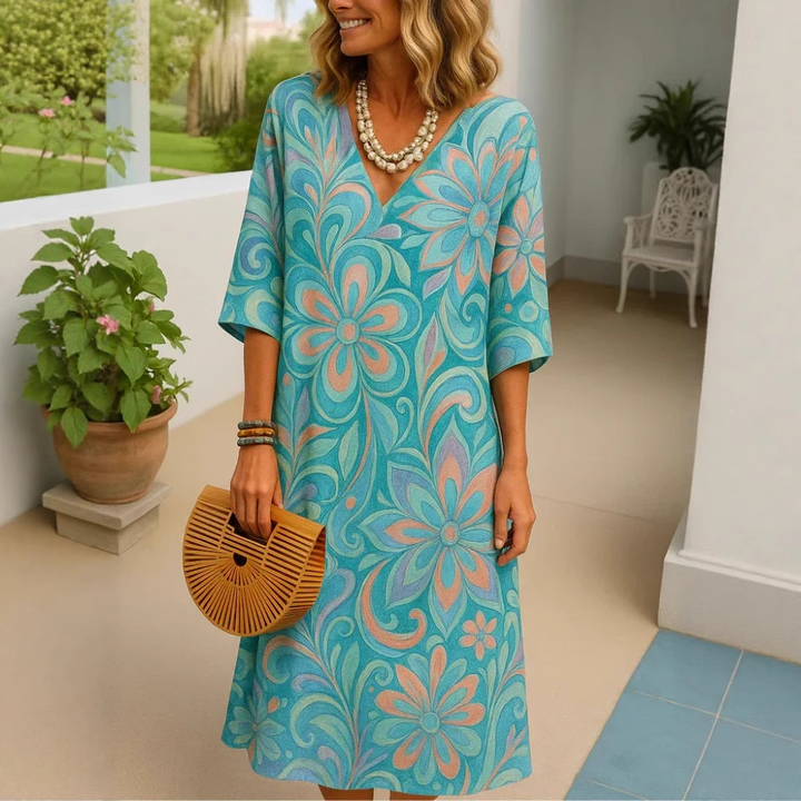 Mabel™ | Romantic Floral Maxi Dress