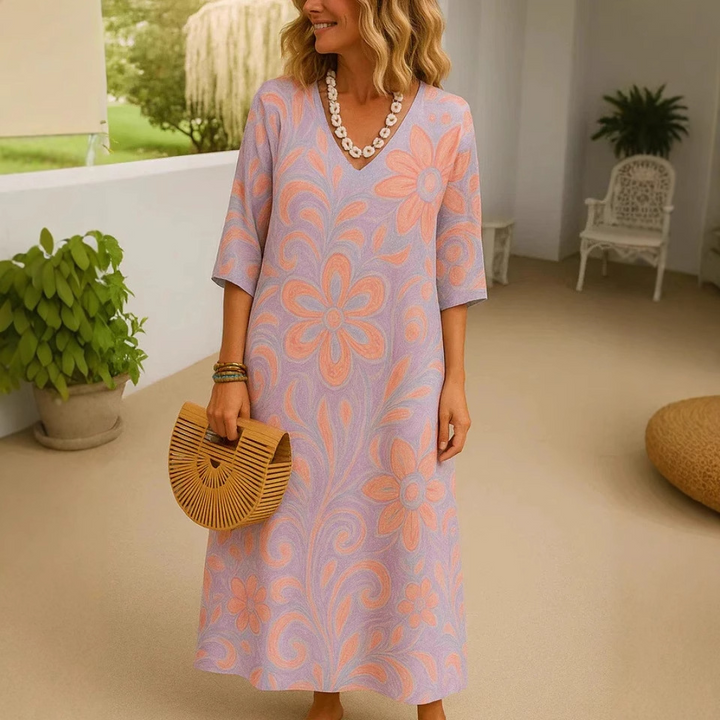 Mabel™ | Romantic Floral Maxi Dress